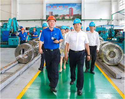 调研与赋能 市委主要领导一线把脉工业一线纪实